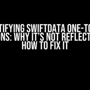 Demystifying SwiftData One-To-Many Relations: Why It’s Not Reflecting and How to Fix It